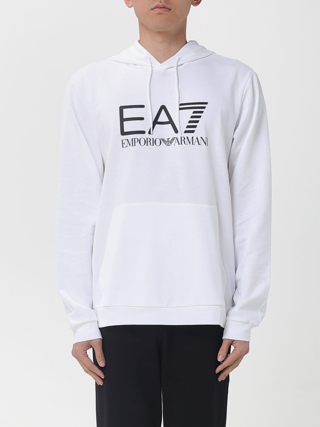 Ea7 Sweatshirt Men color White