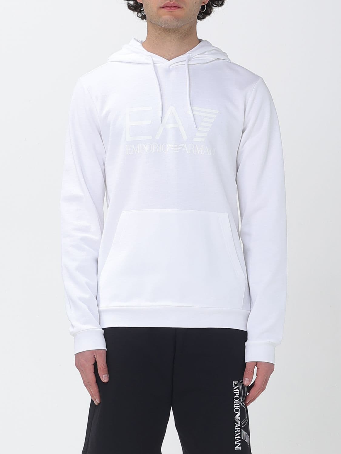 Ea7 Sweatshirt Men color White 1