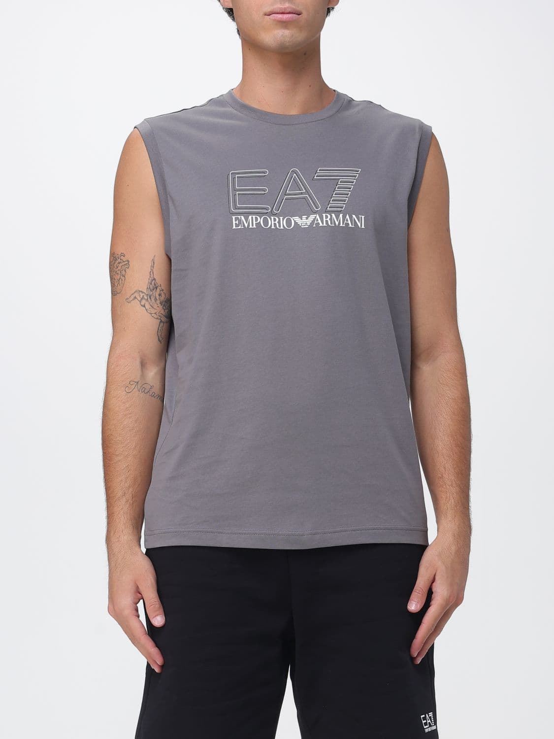 Ea7 T-Shirt Men color Grey