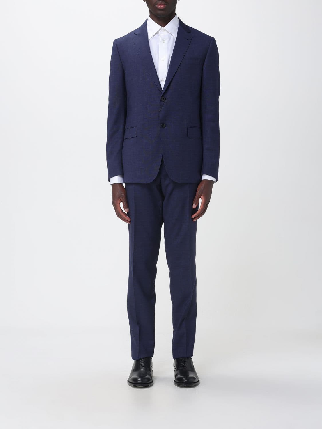 Zegna Suit Men color Navy