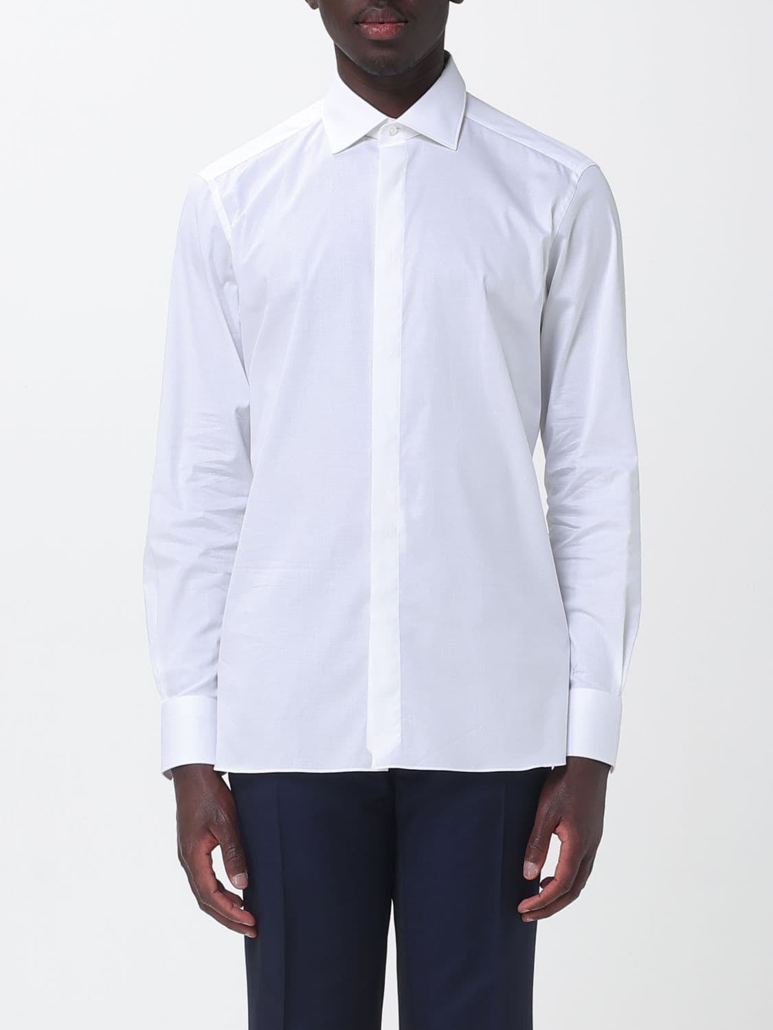 Zegna Shirt Men color White