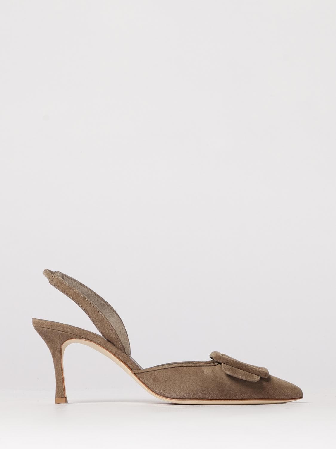 Manolo Blahnik Pump Woman color Dove Grey