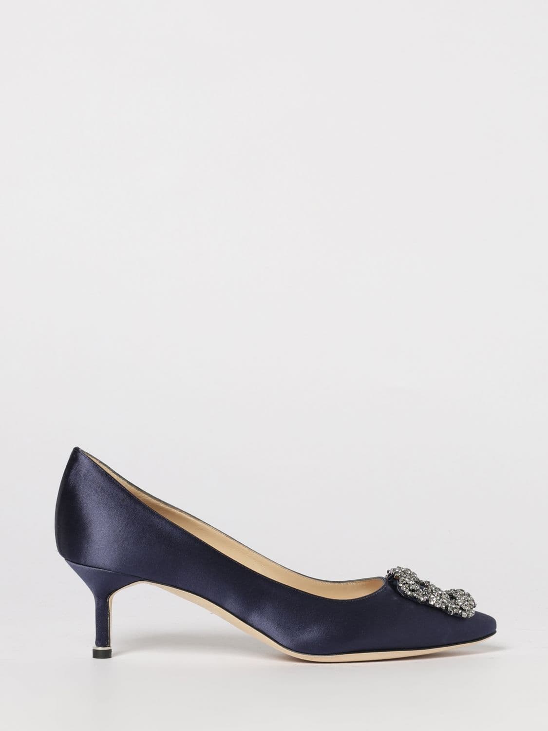 Manolo Blahnik Pump Woman color Navy