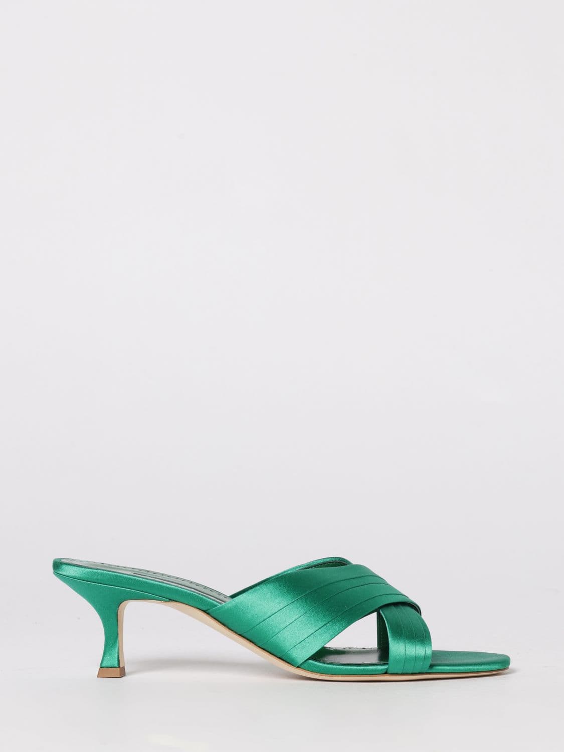 Manolo Blahnik Heeled Sandal Woman color Green
