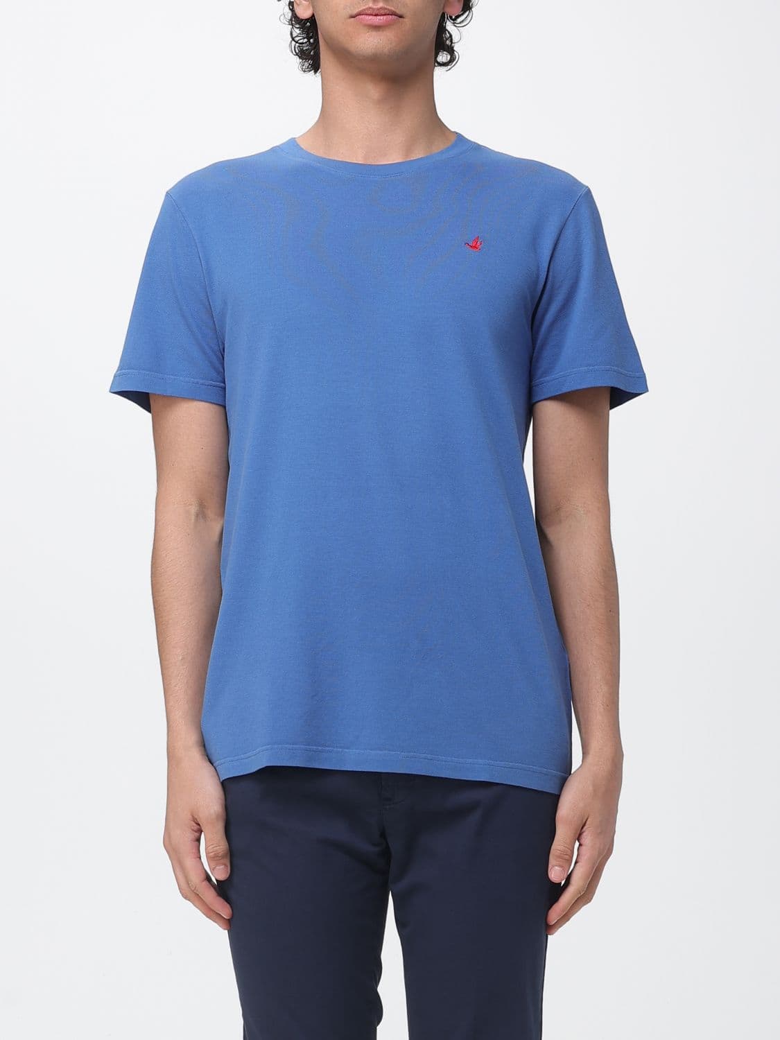 Brooksfield T-Shirt Men color Gnawed Blue