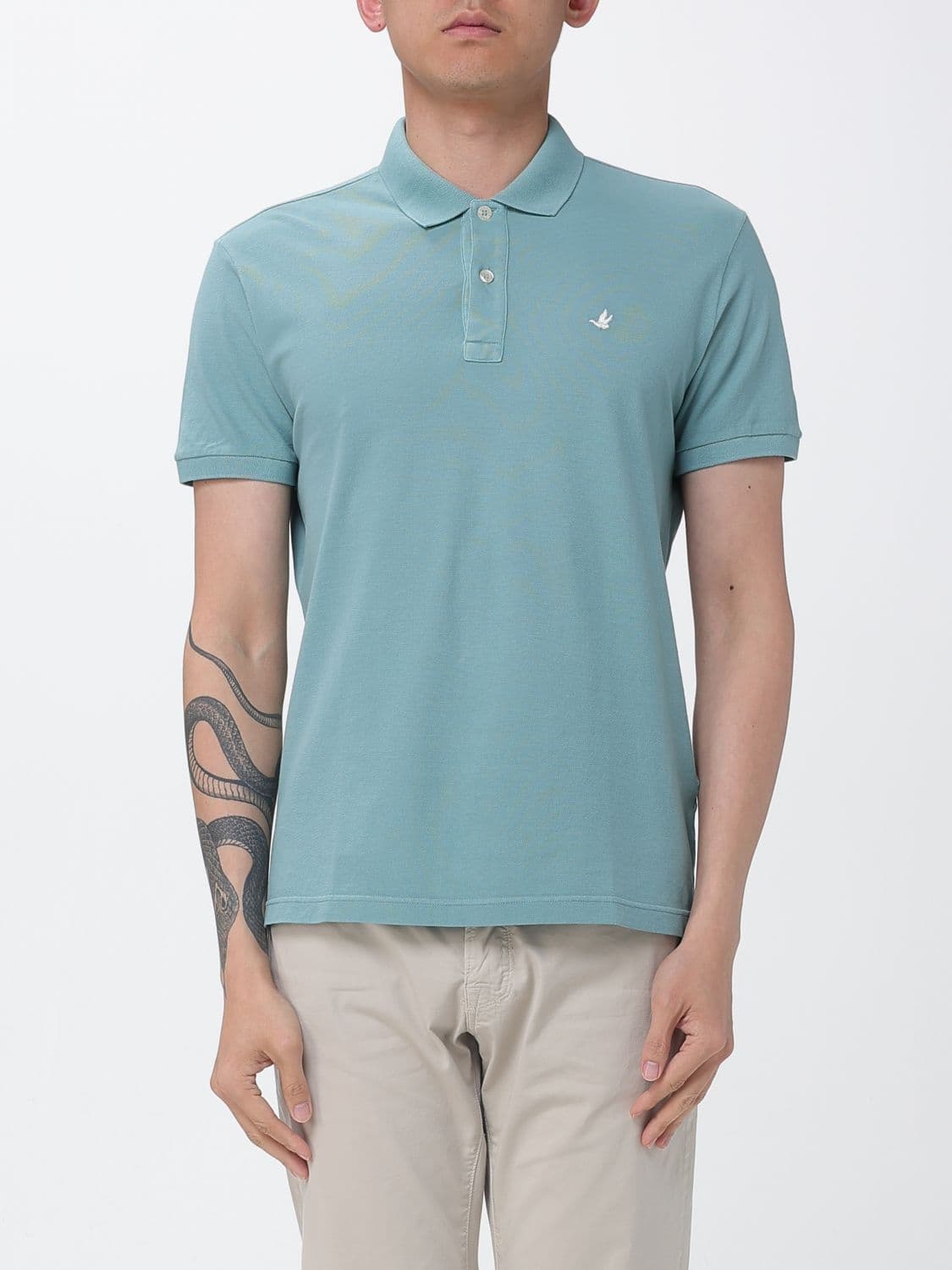 Brooksfield Polo Shirt Men color Teal · 56