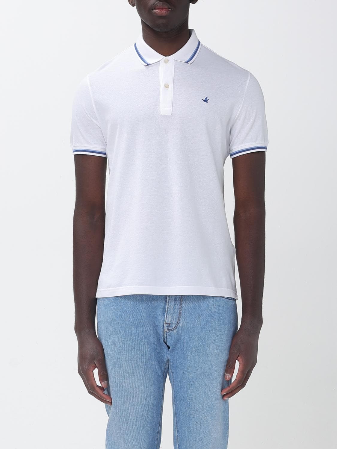 Brooksfield Polo Shirt Men color White