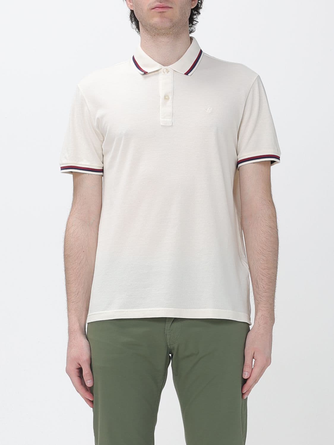 Brooksfield Polo Shirt Men color Yellow Cream · 52