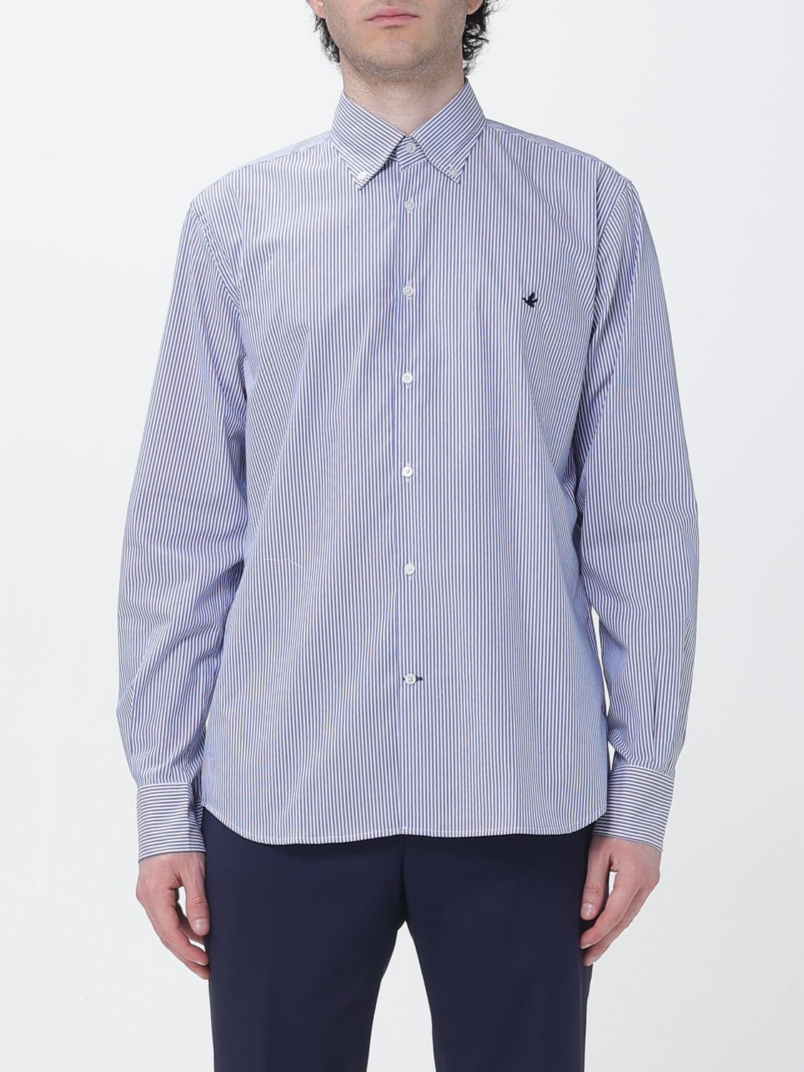 Brooksfield Shirt Men color Blue 1