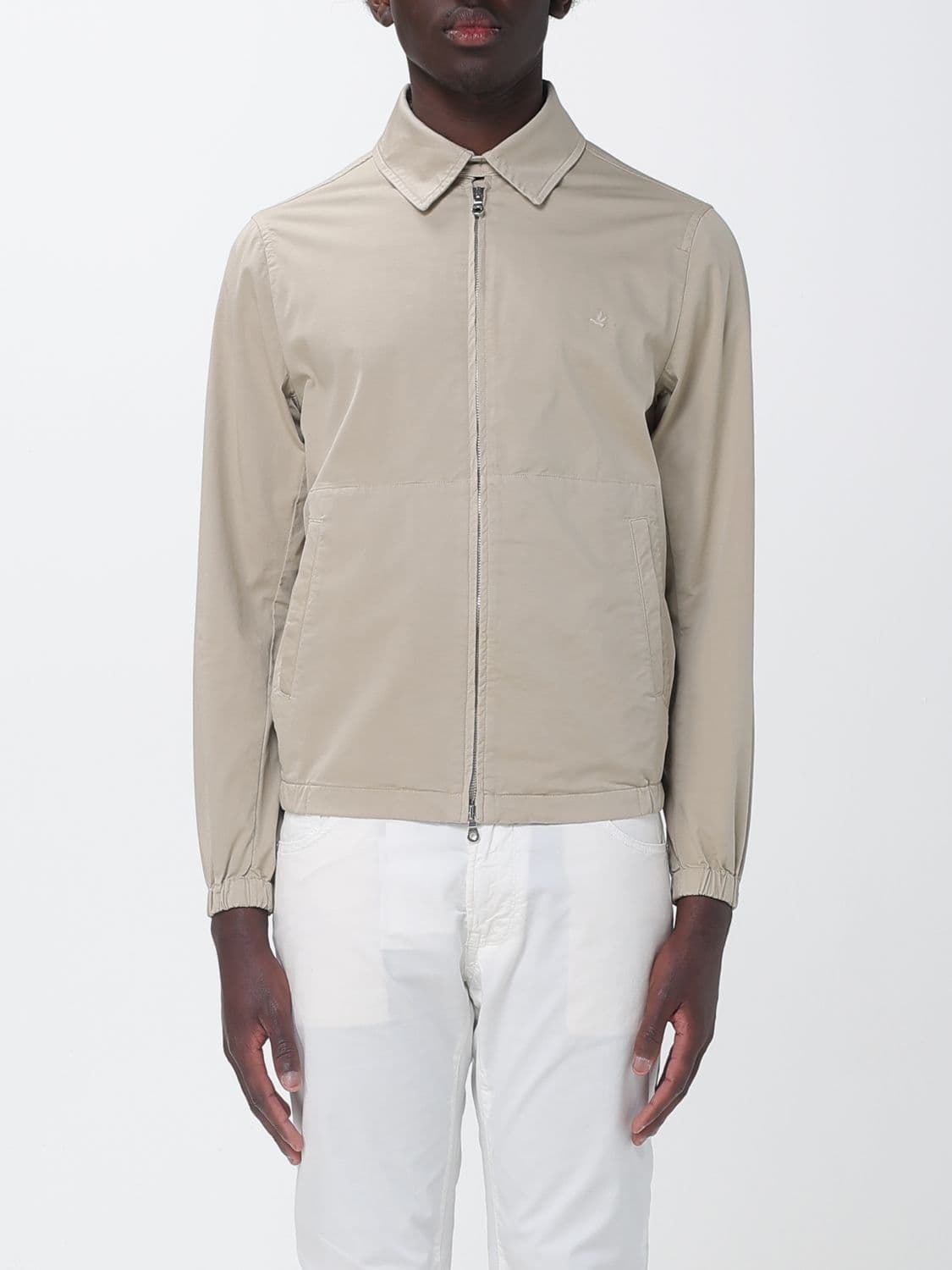 Brooksfield Jacket Men color Kaki