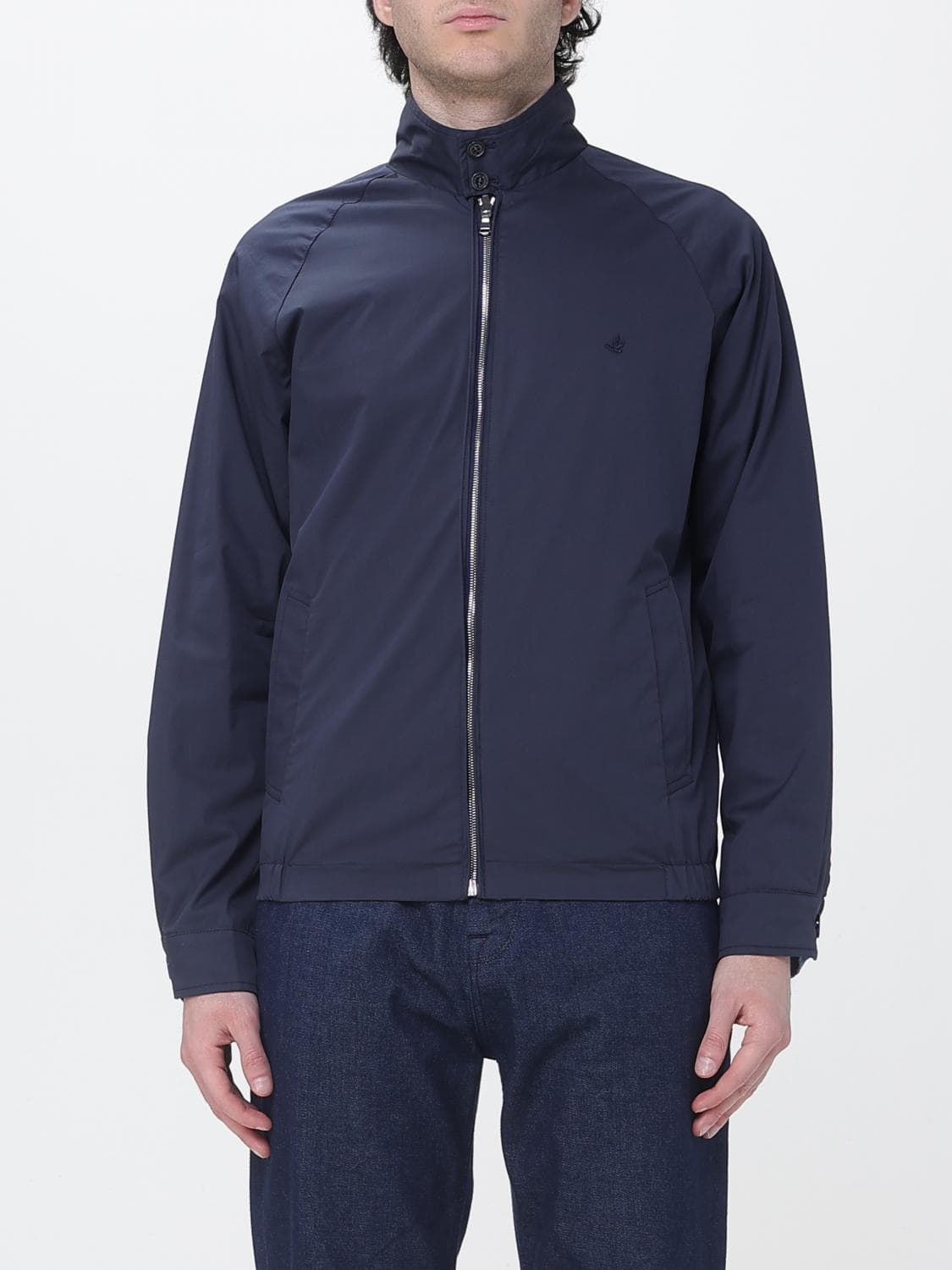 Brooksfield Jacket Men color Blue