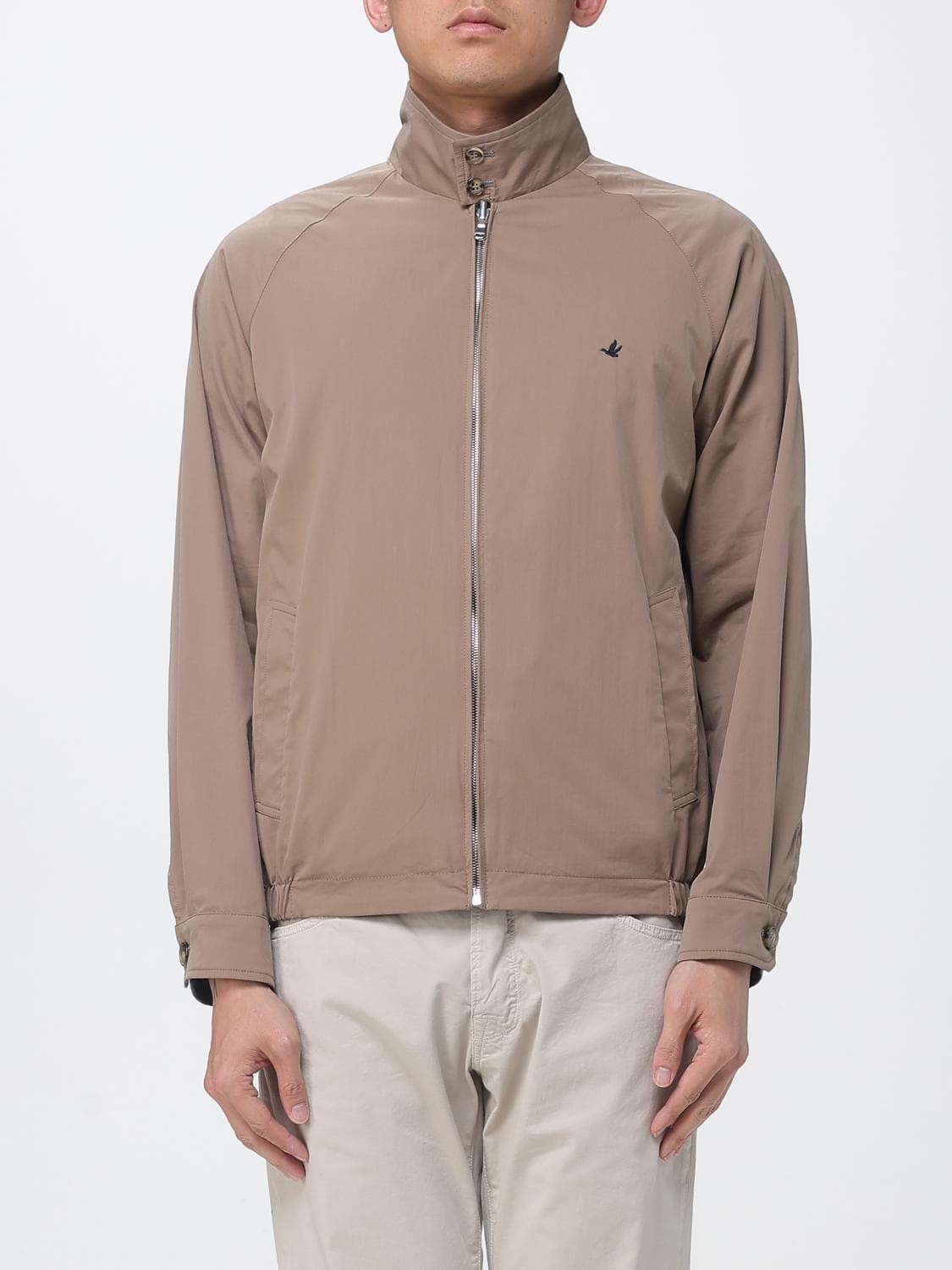 Brooksfield Jacket Men color Tobacco