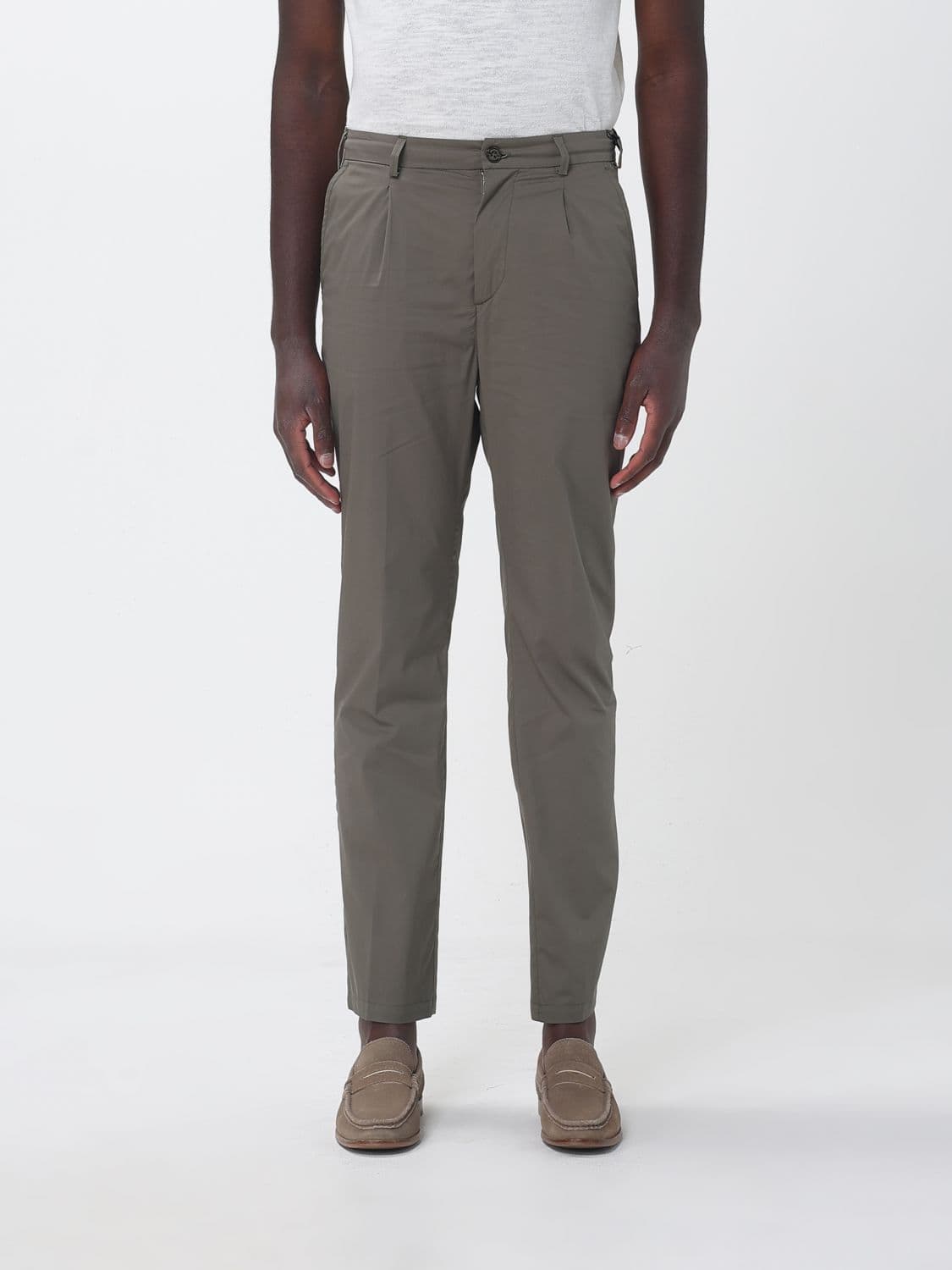 Brooksfield Pants Men color Green