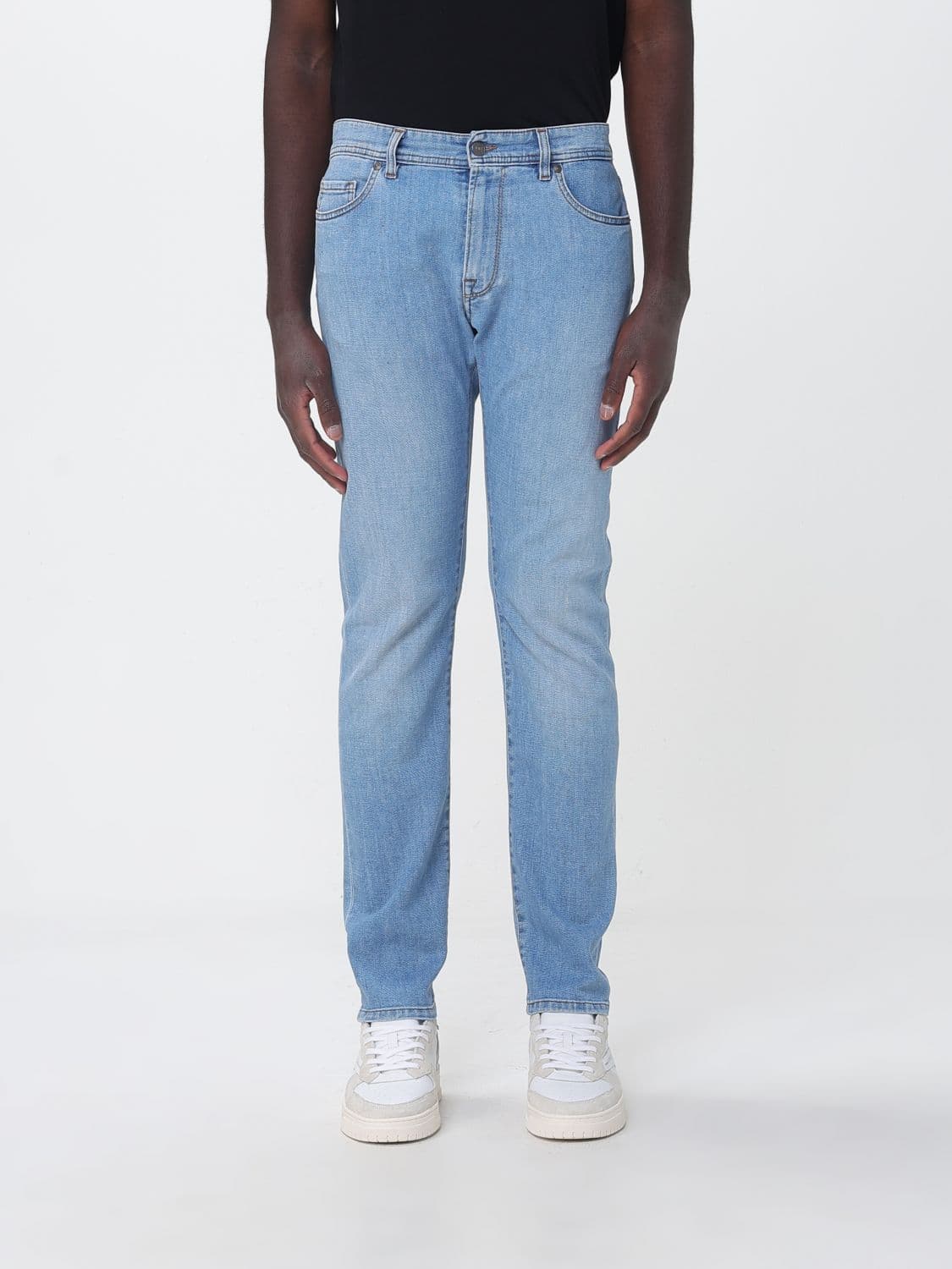 Brooksfield Jeans Men color Stone Washed