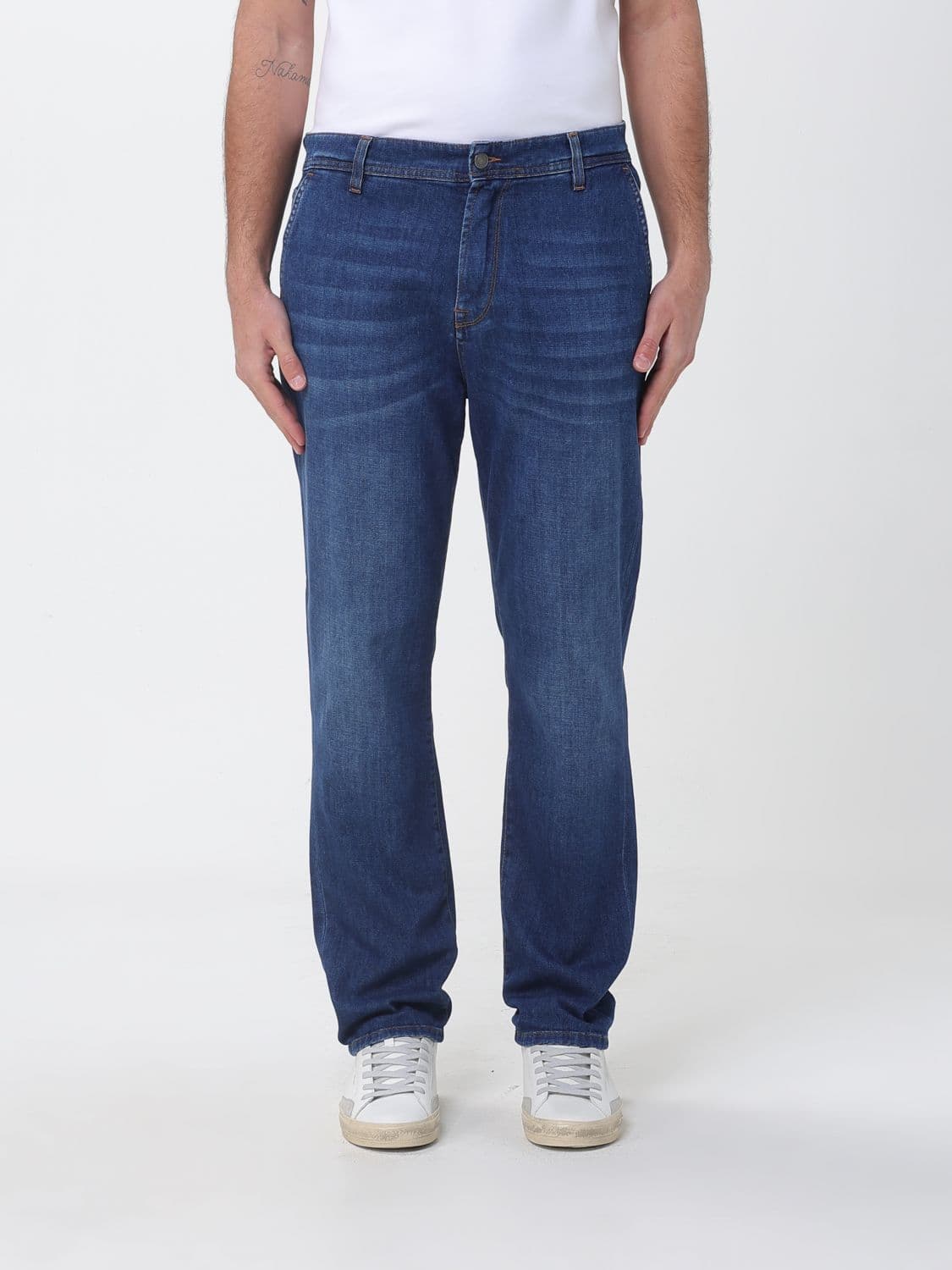 Brooksfield Jeans Men color Denim