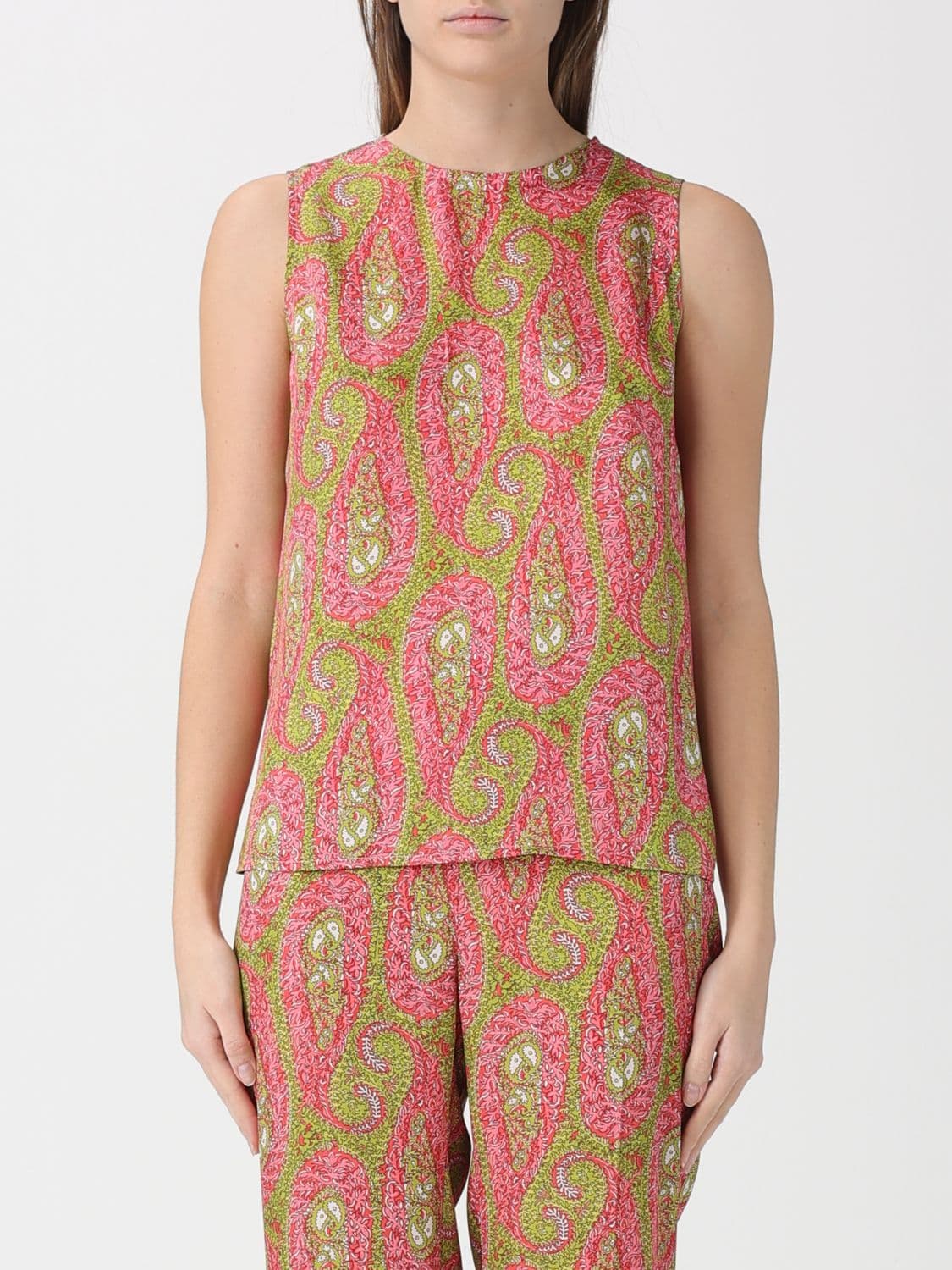 Etro Top Woman color Cherry