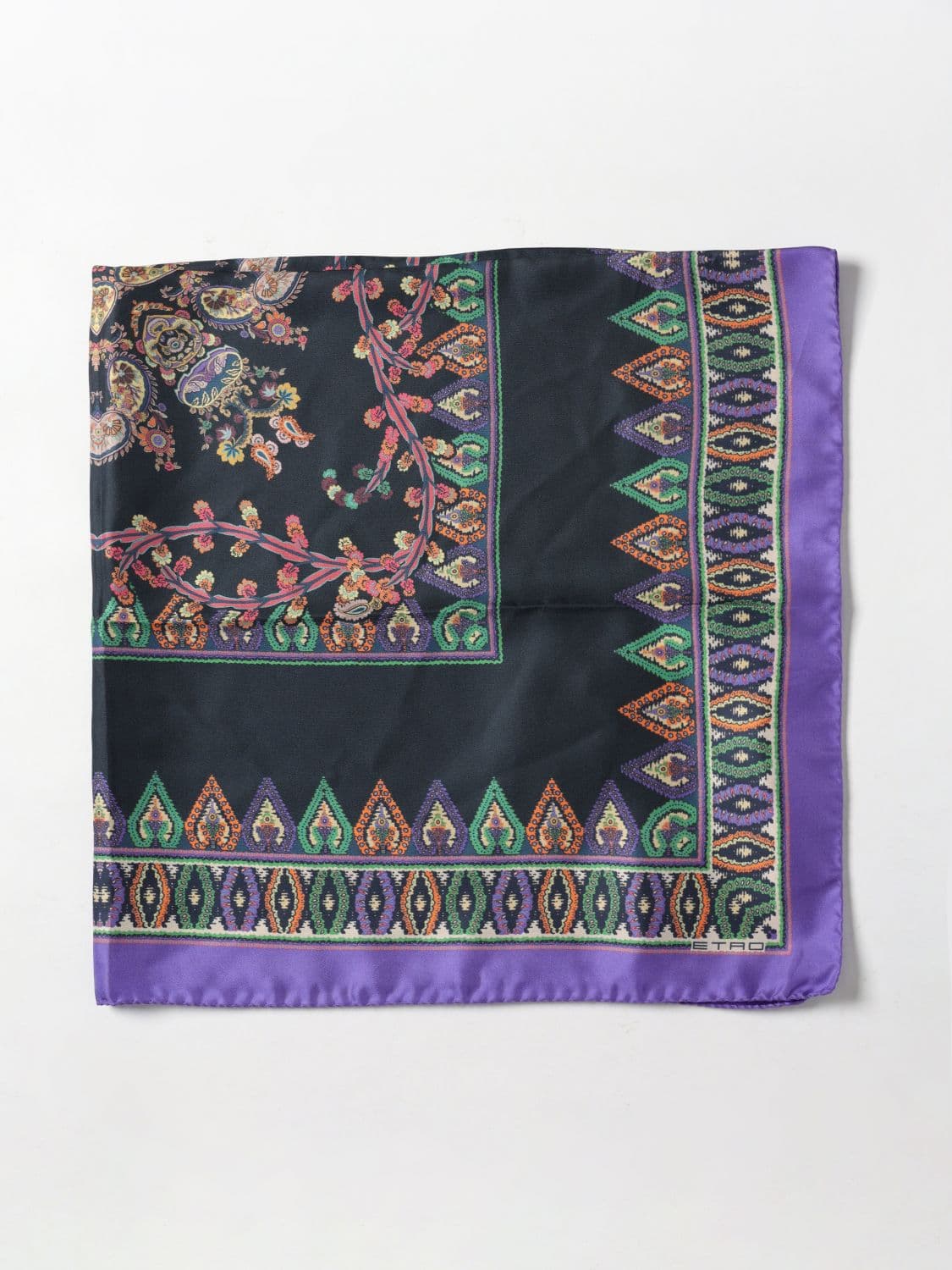 Etro Neck Scarf Woman color Blue