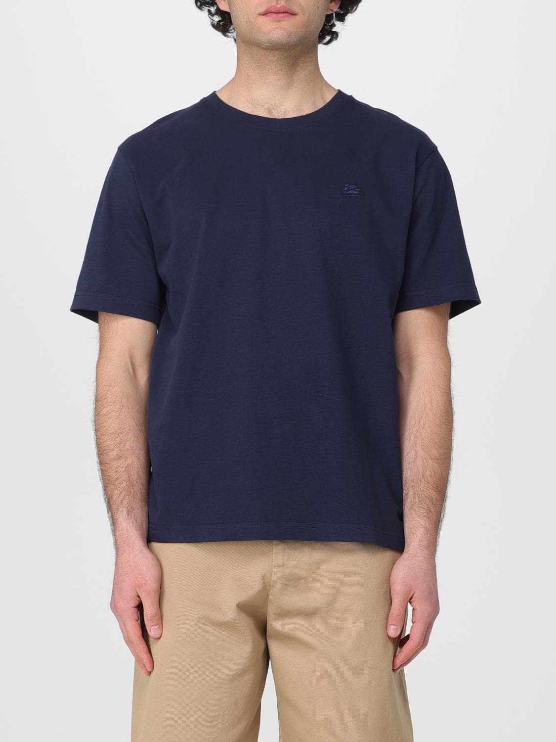 Etro T-Shirt Men color Blue