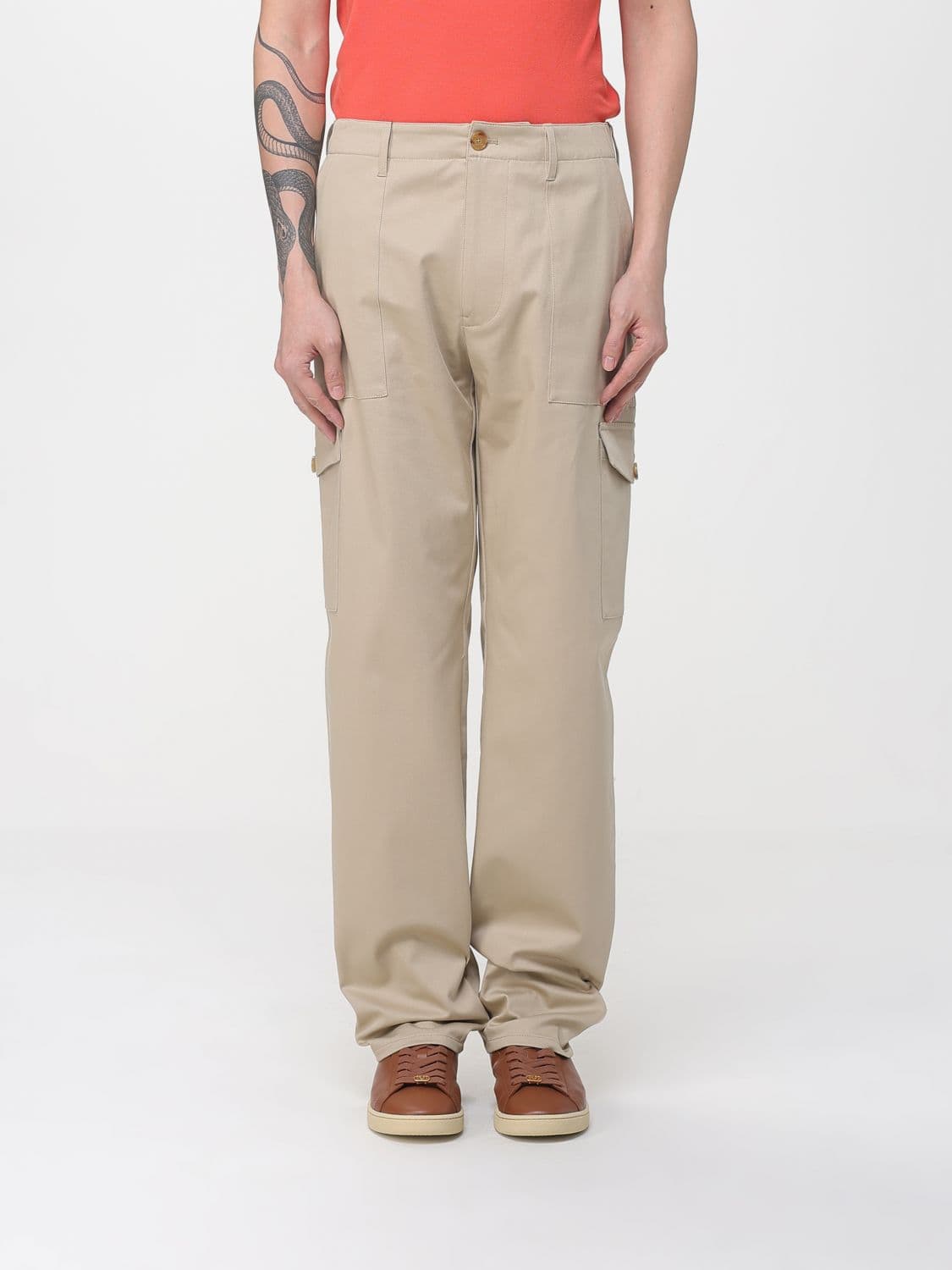 Etro Pants Men color Beige