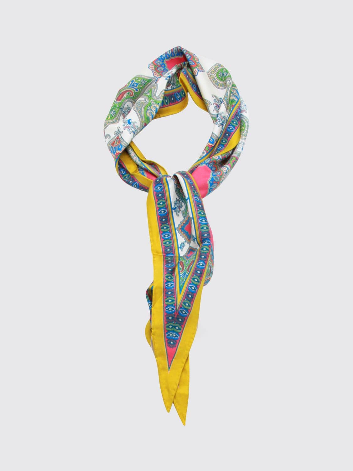 Etro Neck Scarf Men color Red · OS