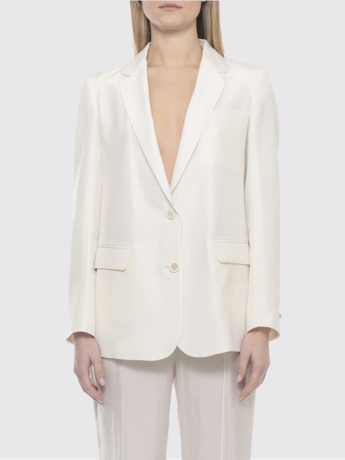 Fabiana Filippi Jacket Woman color Ivory