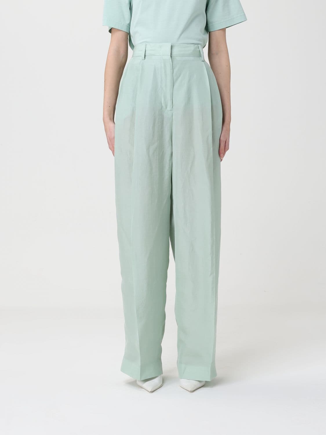 Fabiana Filippi Pants Woman color Mint