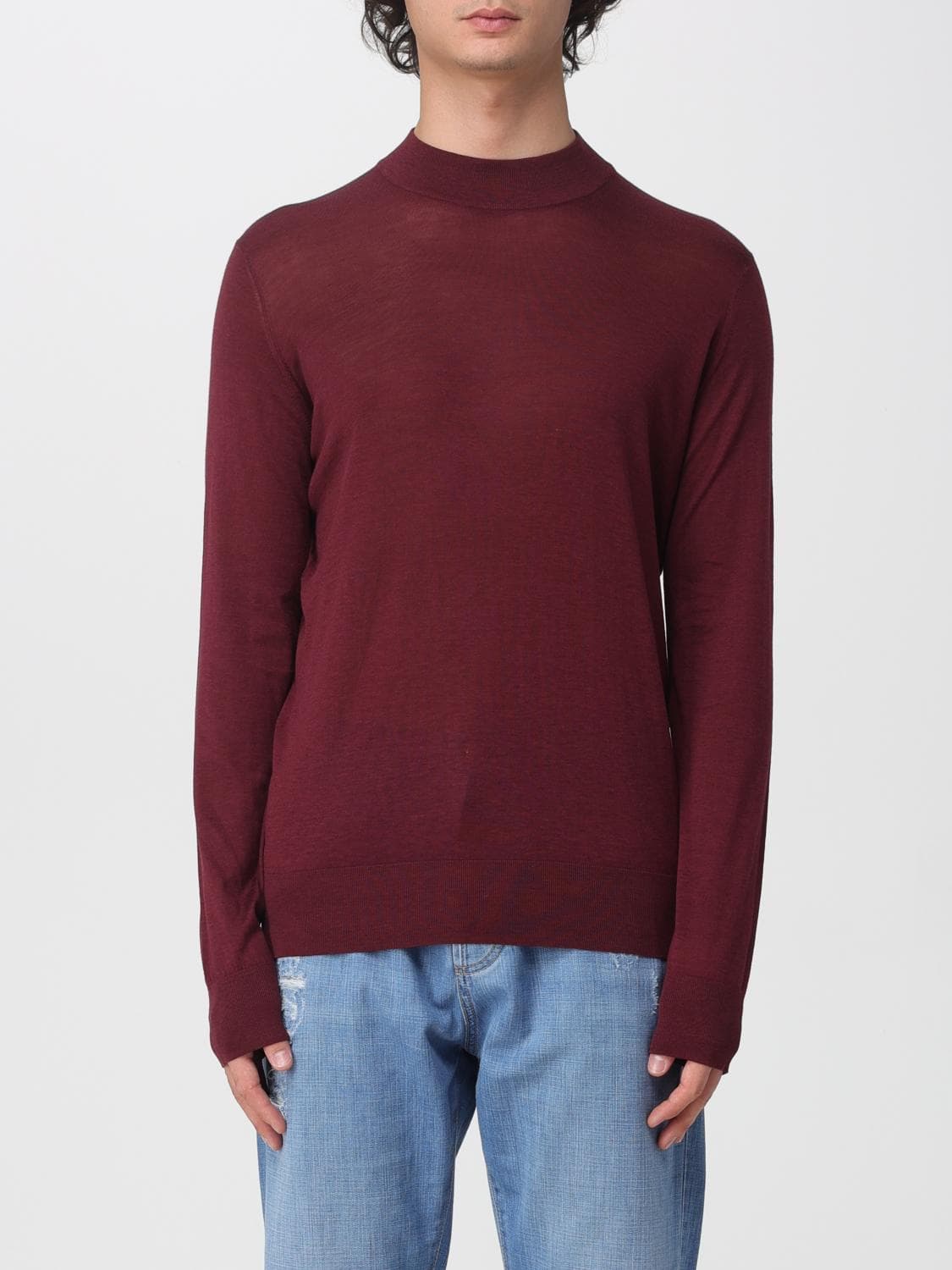 Brunello Cucinelli Sweater Men color Amaranth