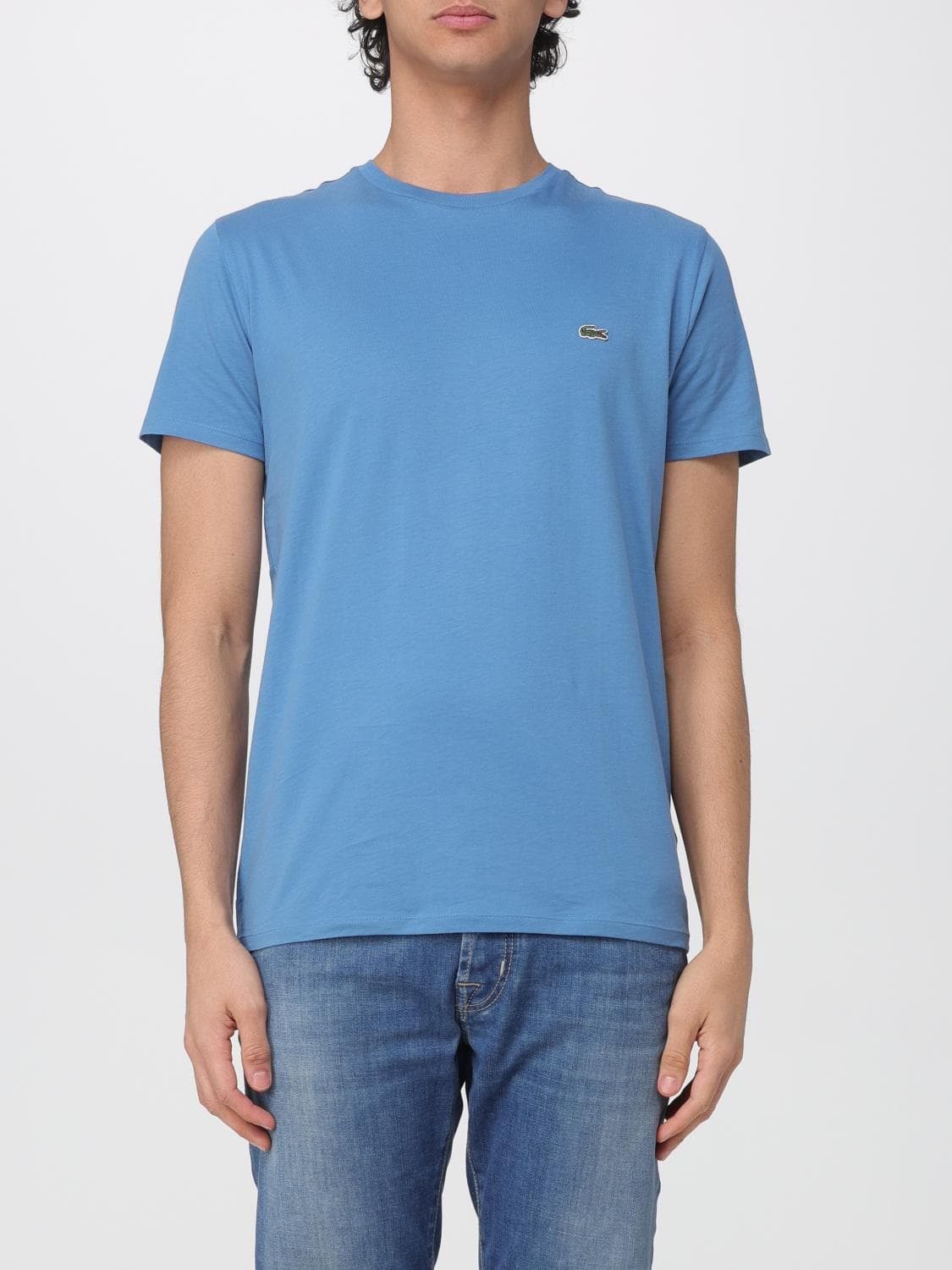 Lacoste T-Shirt Men color Blue