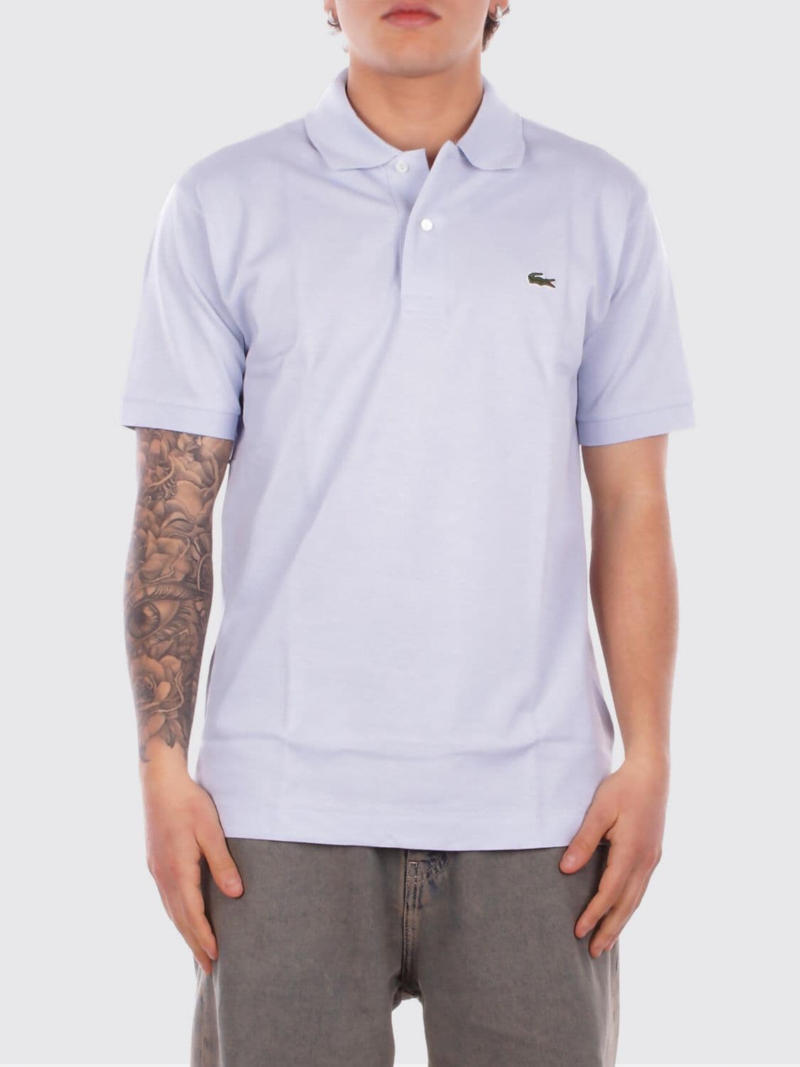 Lacoste Polo Shirt Men color Sky