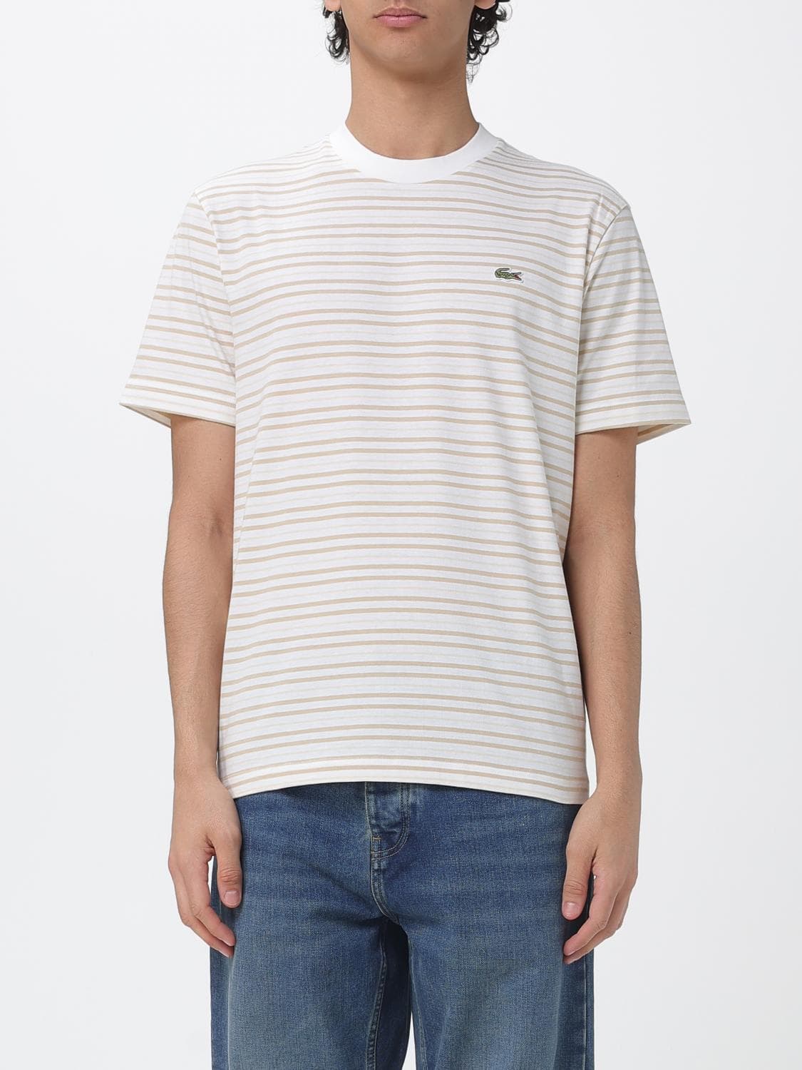 Lacoste T-Shirt Men color Yellow