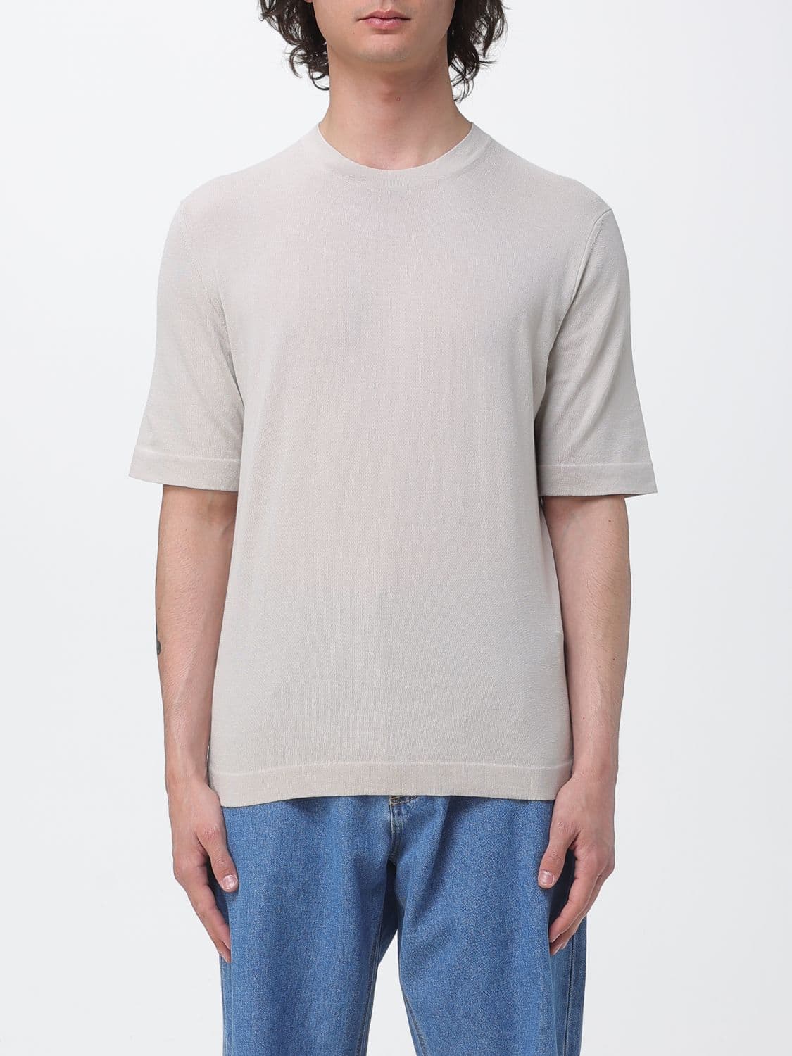 K-Way T-Shirt Men color Beige