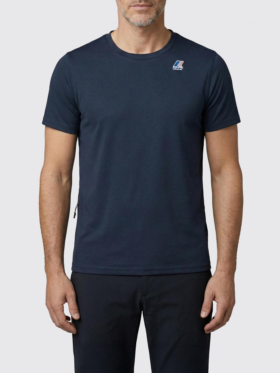 K-Way T-Shirt Men color Blue
