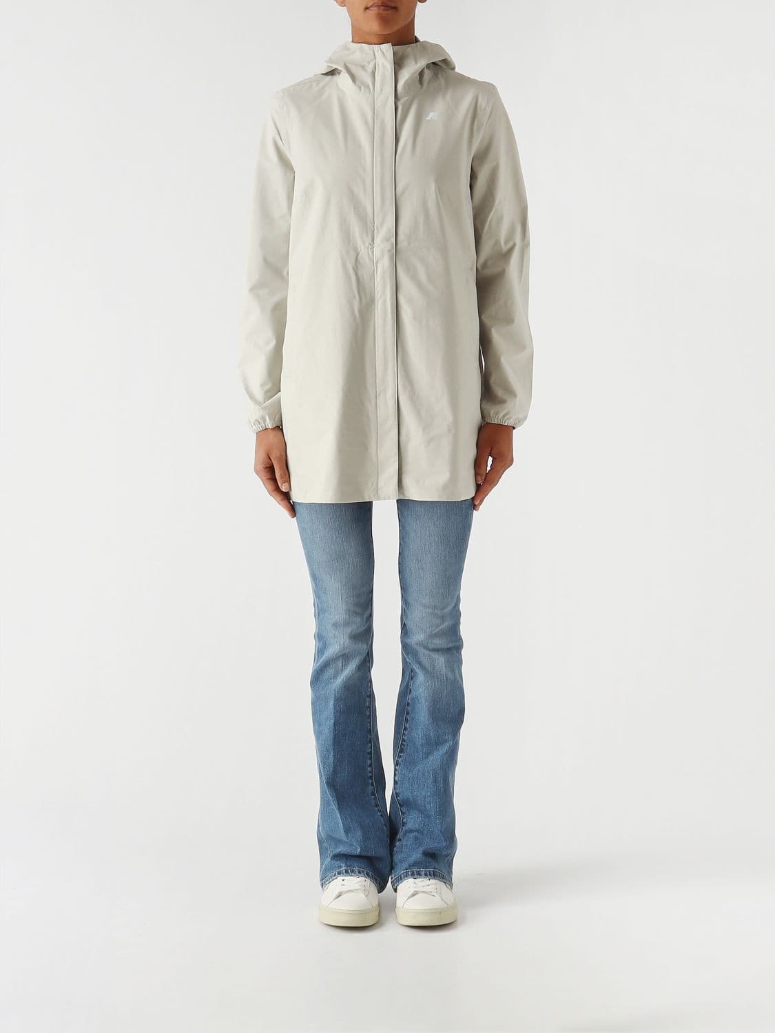K-Way Jacket Woman color Beige