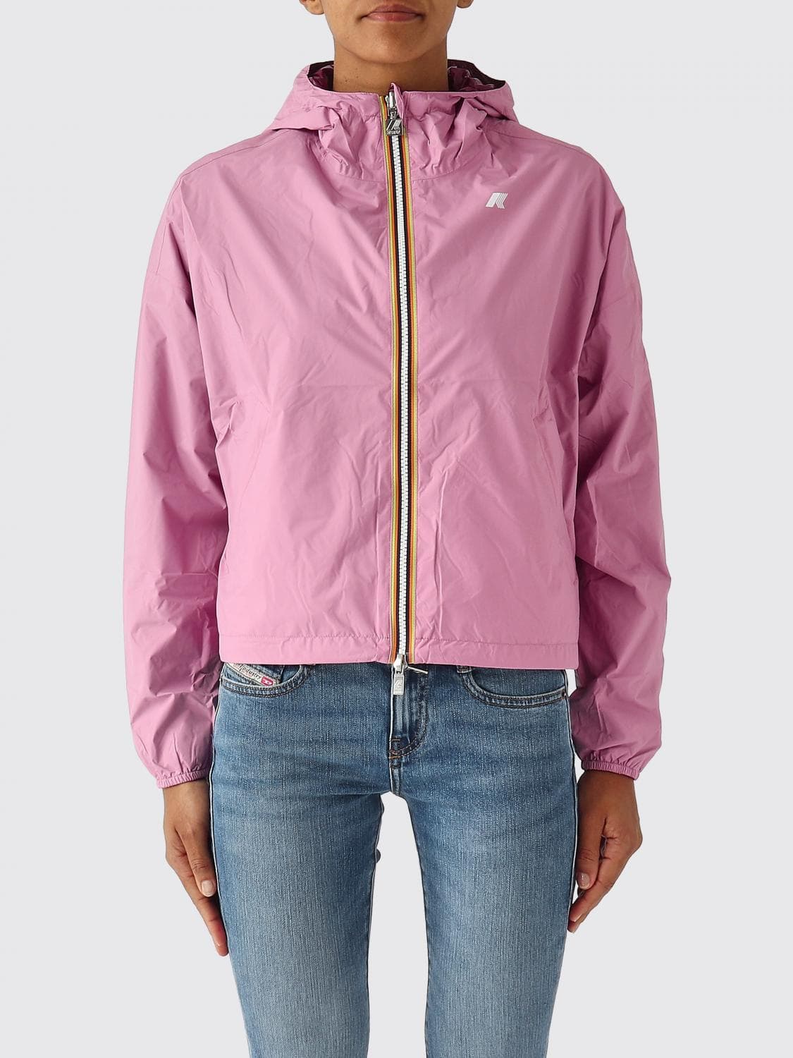 K-Way Jacket Woman color Lilac · XS