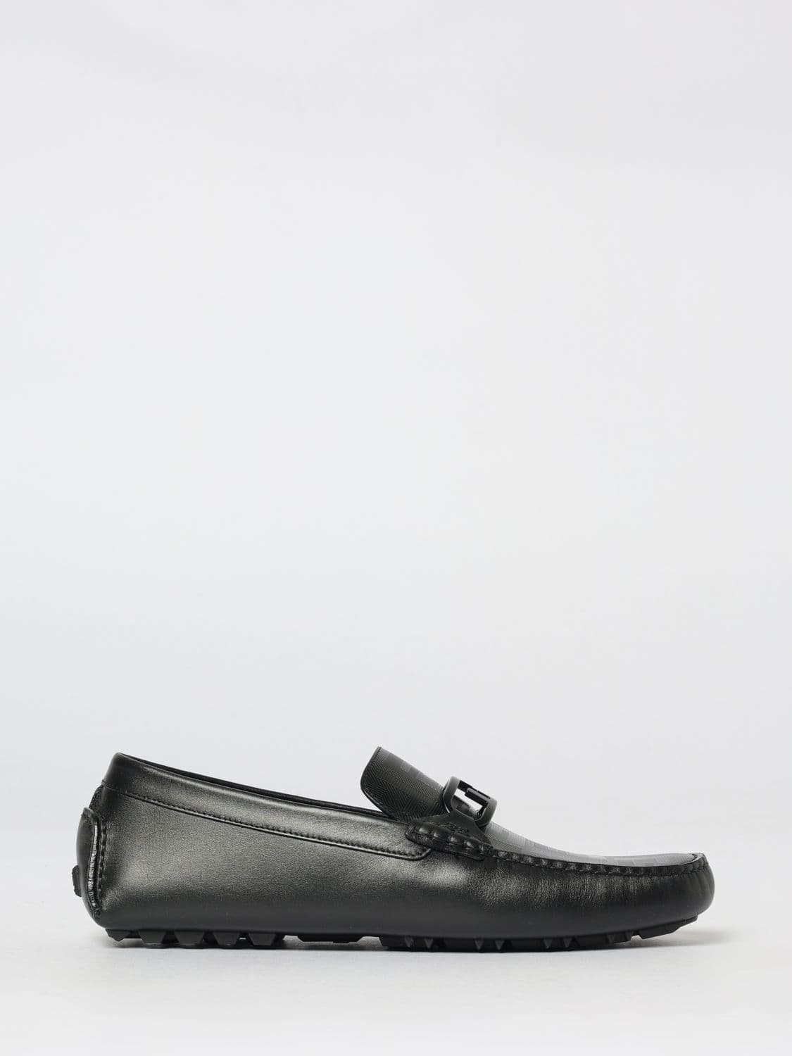 Fendi Loafers Men color Black
