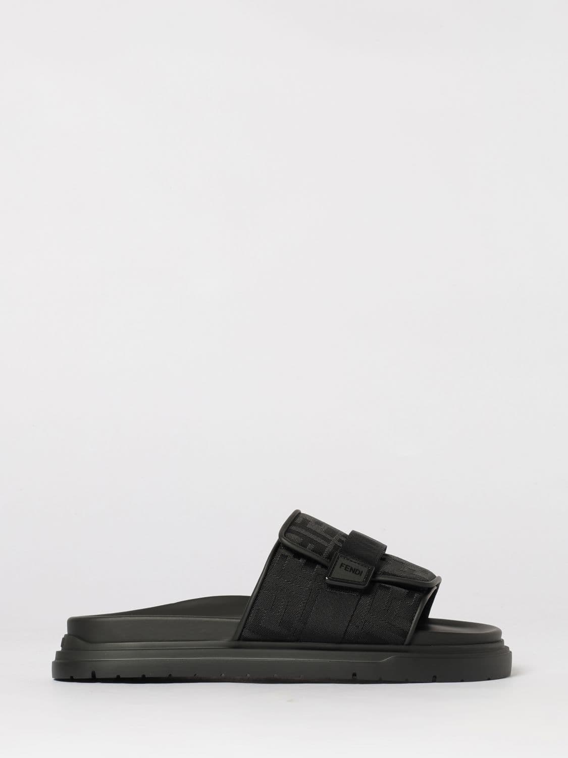 Fendi Sandals Men color Black · 7