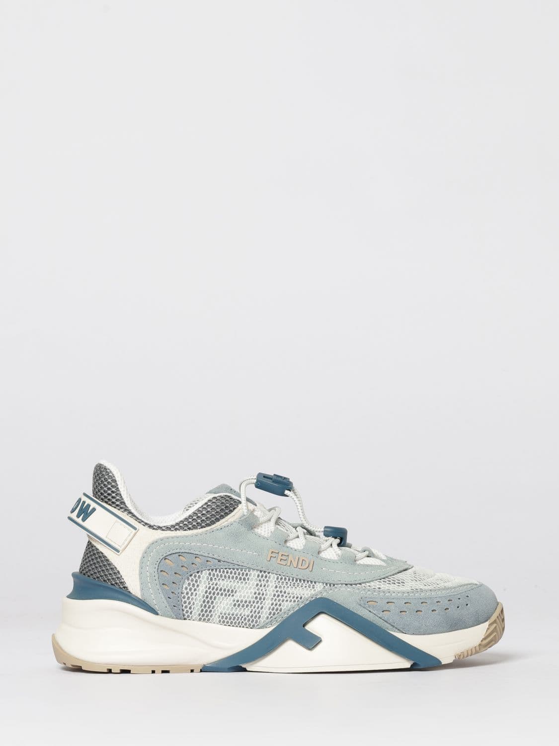 Fendi Sneakers Woman color Gnawed Blue