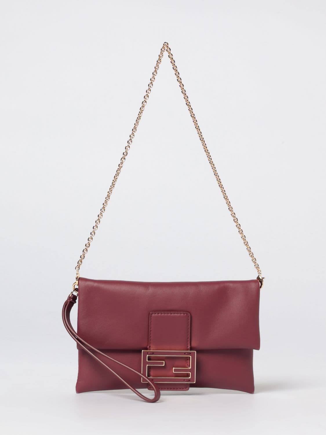 Fendi Mini Bag Woman color Burgundy