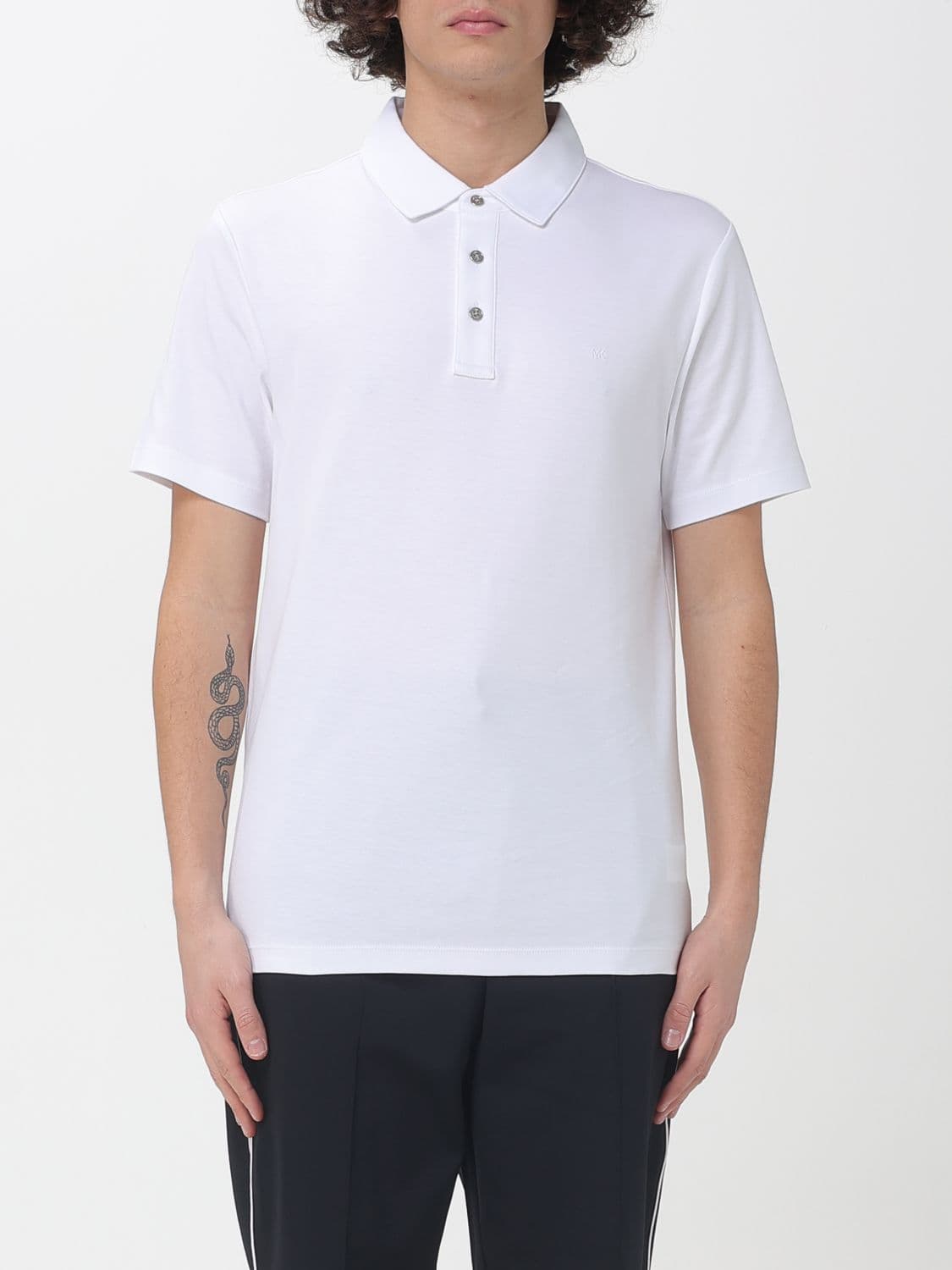 Michael Kors Polo Shirt Men color White