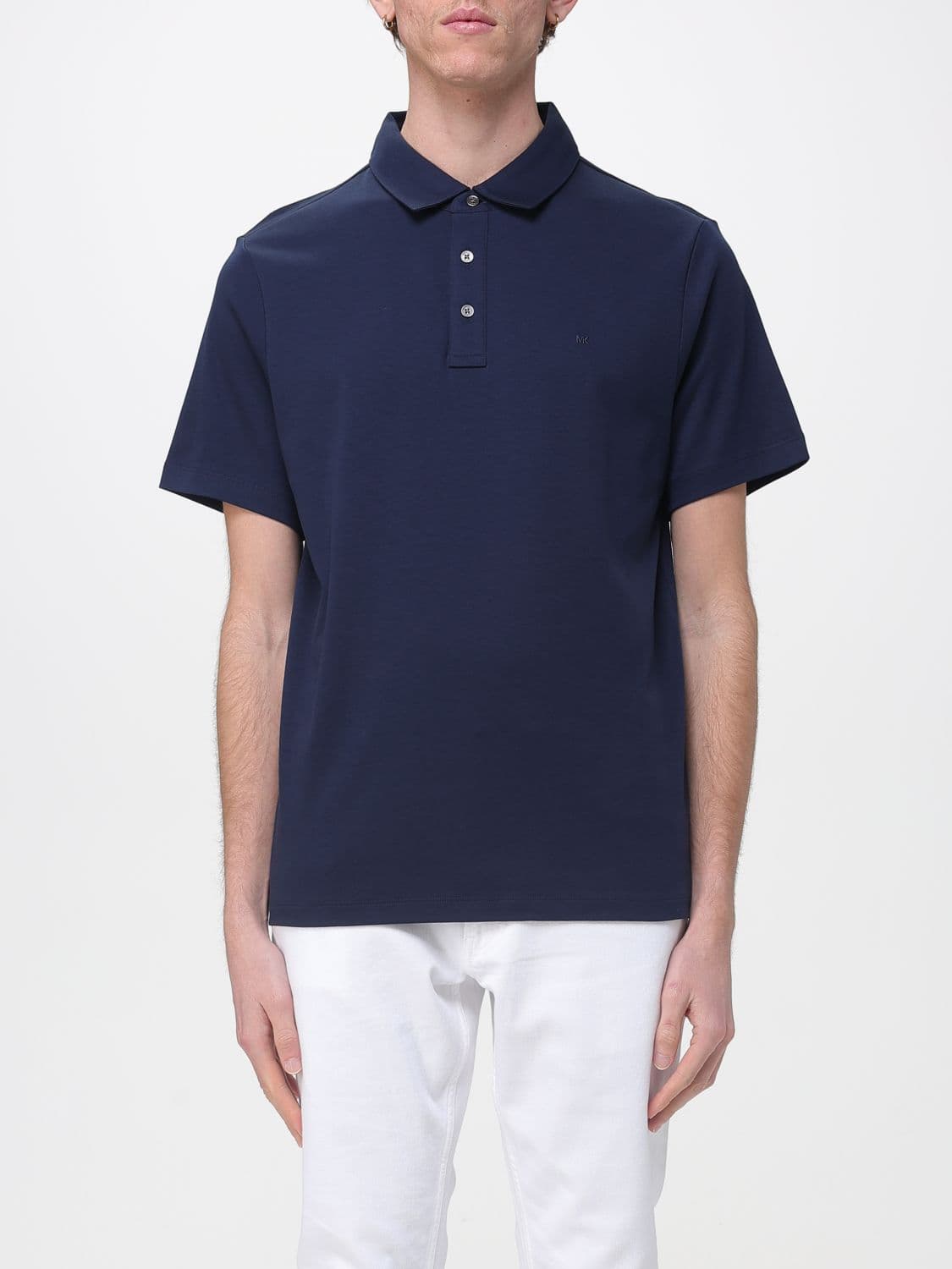 Michael Kors Polo Shirt Men color Blue