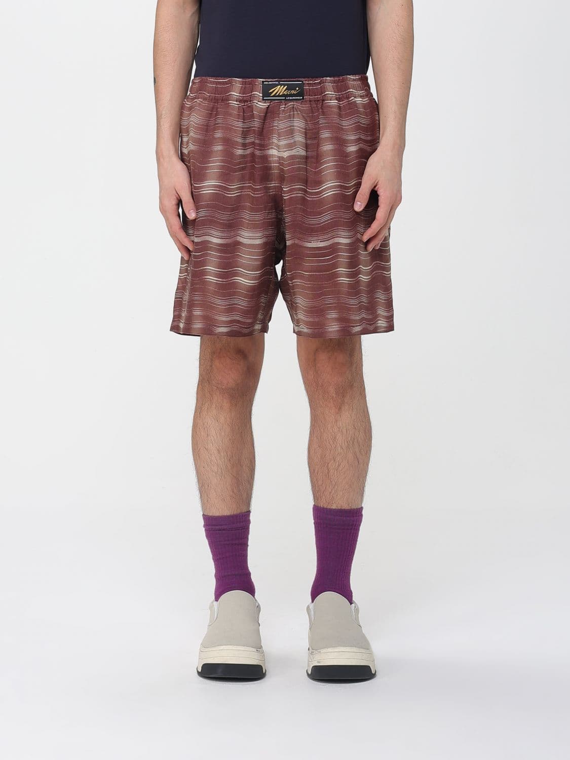 Marni Shorts Men color Tobacco
