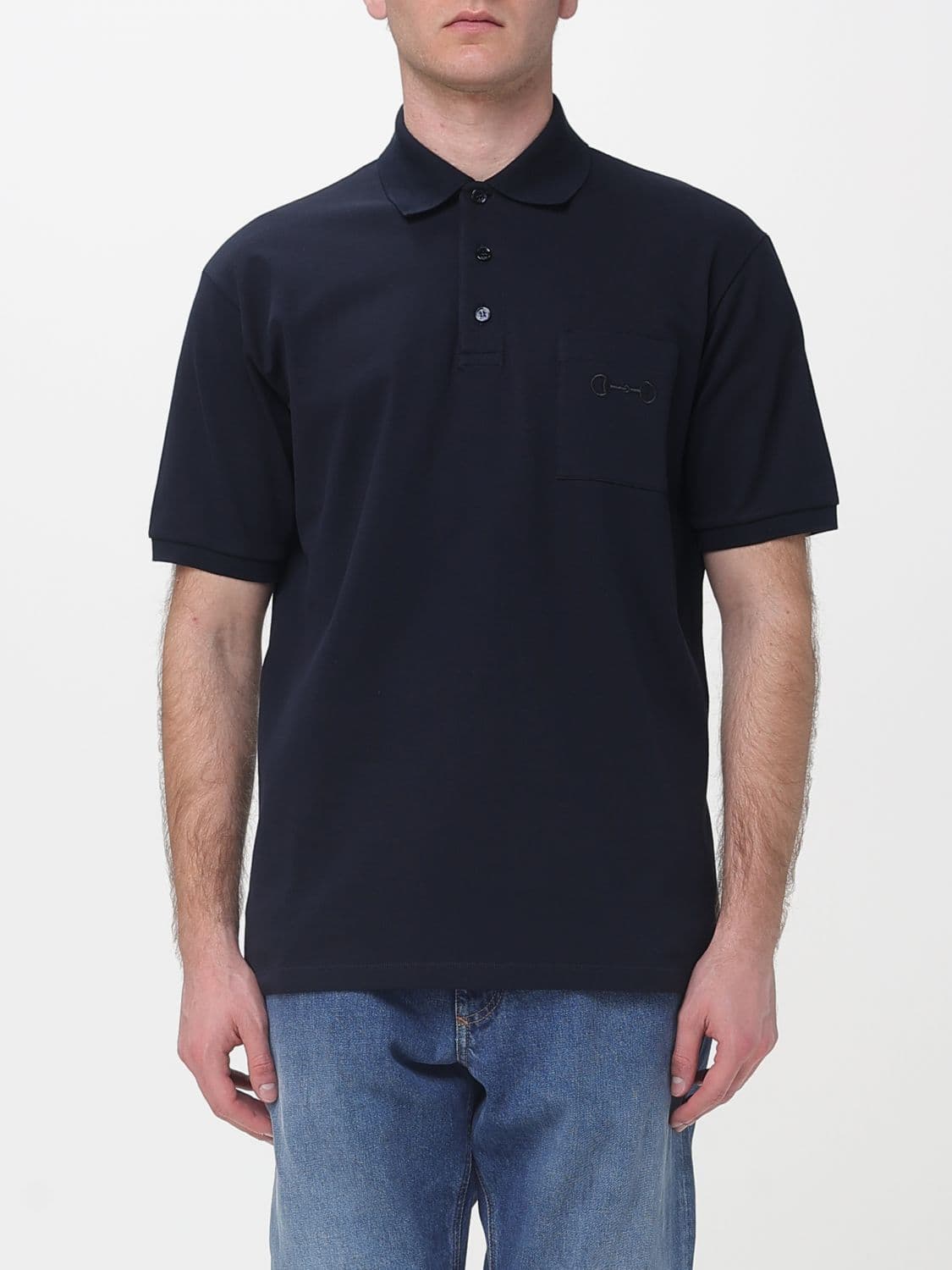 Gucci Polo Shirt Men color Blue