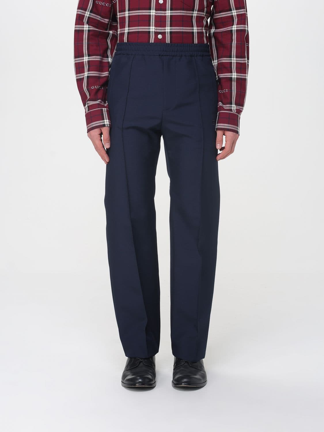 Gucci Pants Men color Blue