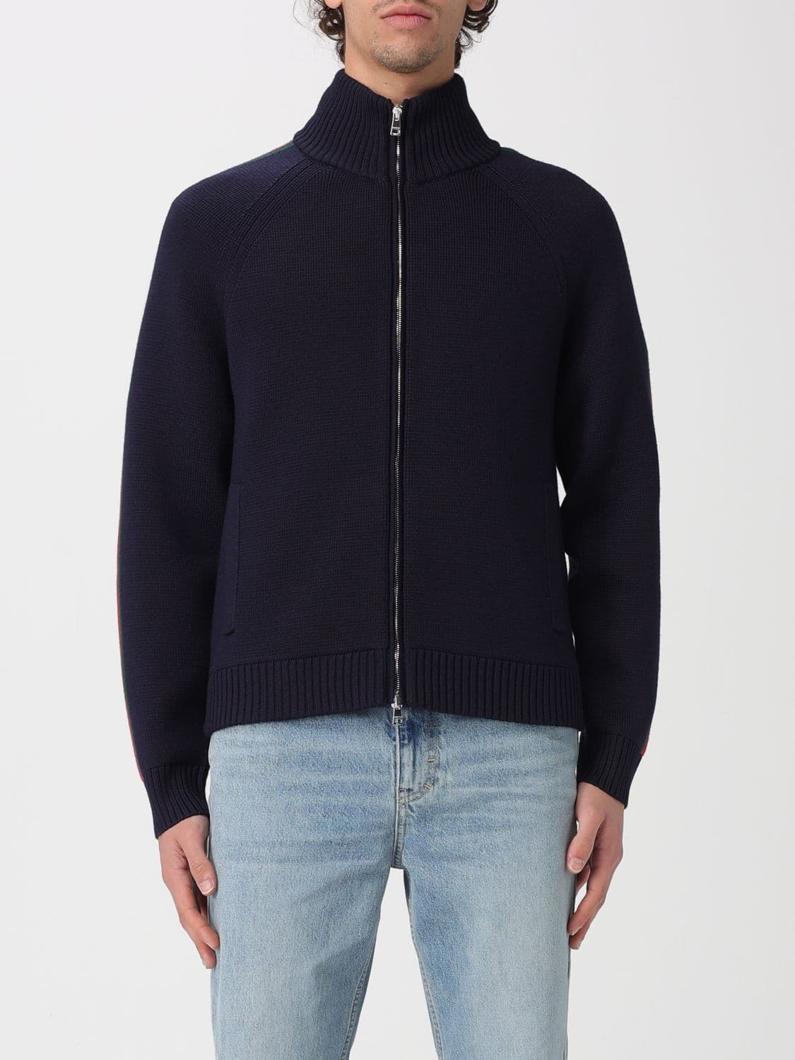 Gucci Sweater Men color Blue