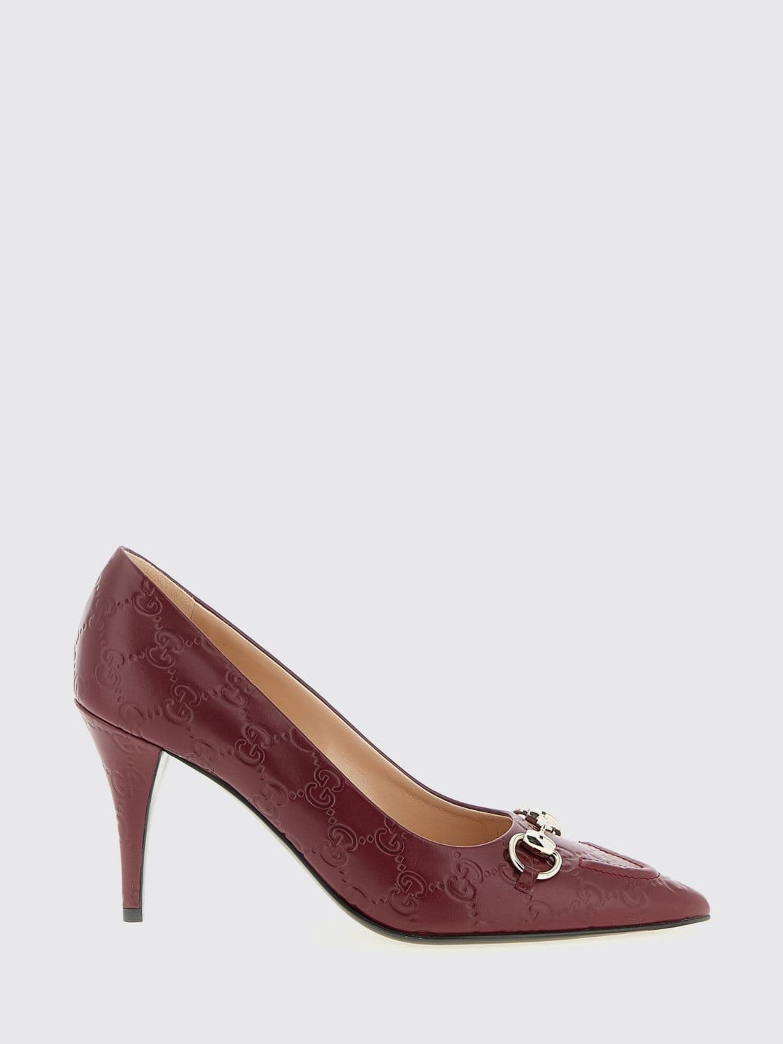 Gucci Pump Woman color Burgundy