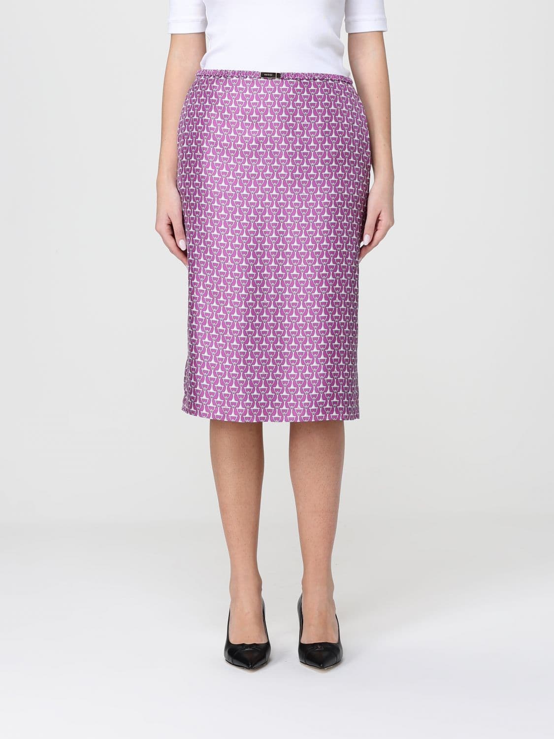 Gucci Skirt Woman color Violet
