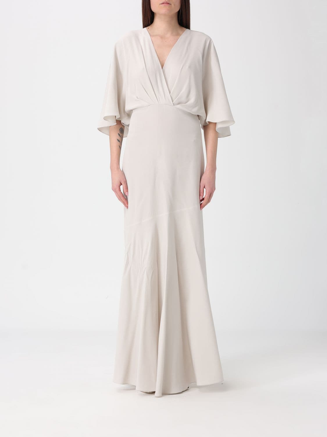 Agnona Dress Woman color Grey