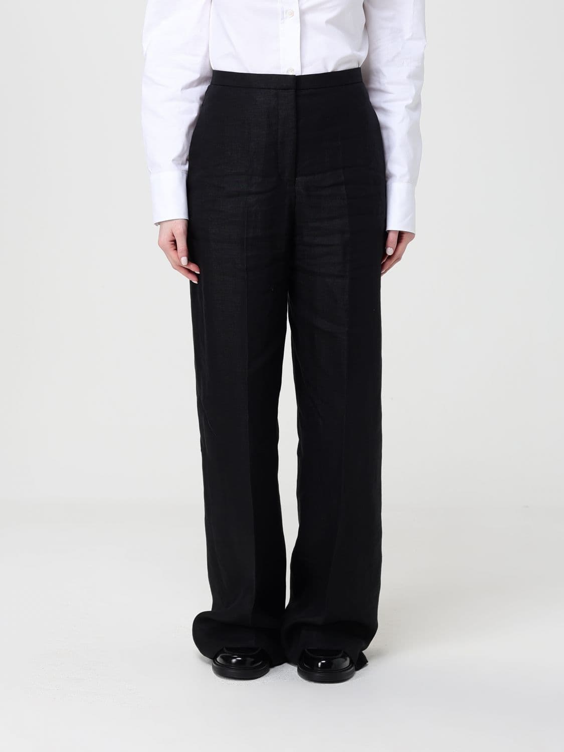 Agnona Pants Woman color Black