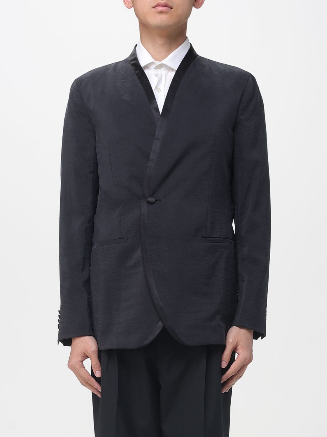 Giorgio Armani Jacket Men color Black