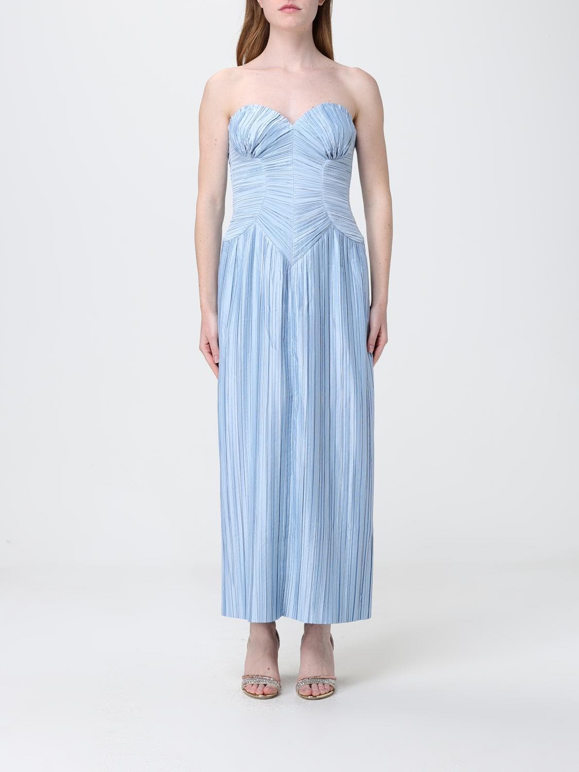 Cult Gaia Dress Woman color Gnawed Blue · 4